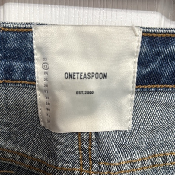 NWOT One Teaspoon Saints Boyfriend Jeans Montana Size 23 - Picture 7 of 8